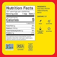 Vista 4 de Bragg Condimento multiusos Liquid Aminos, 128 onzas líquidas, alternativa a salsa de soja sin gluten, perfecto para salteados y cocinar en casa