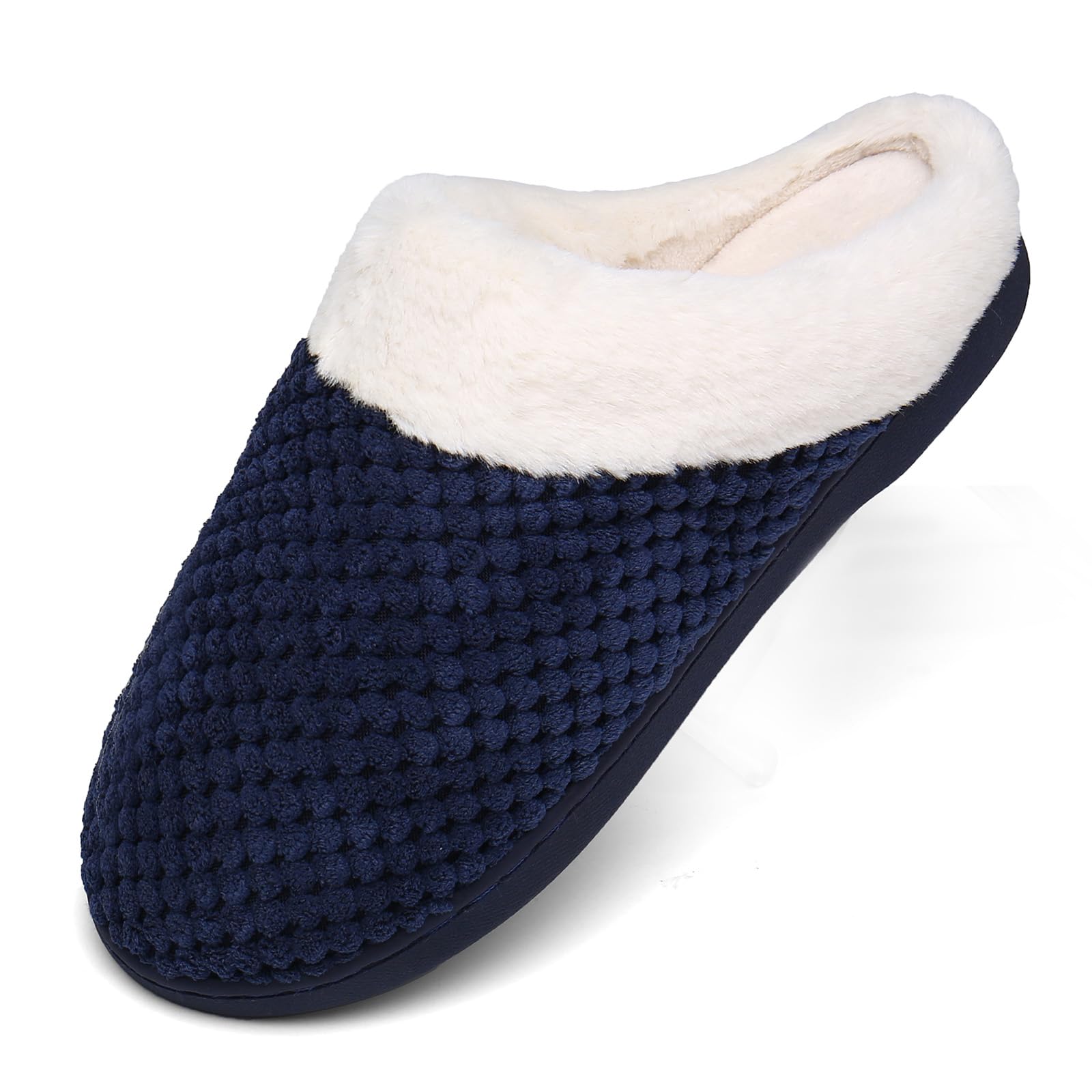Mishansha Pantofole Donna Uomo Memory Foam in Caldo Cotone Scarpe da Casa