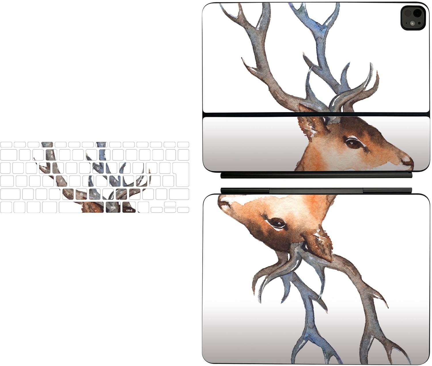 Magic Keyboard &amp; keytop 用 スキンシール 2024年発売 第5世代 対応 iPad Pro13(M4