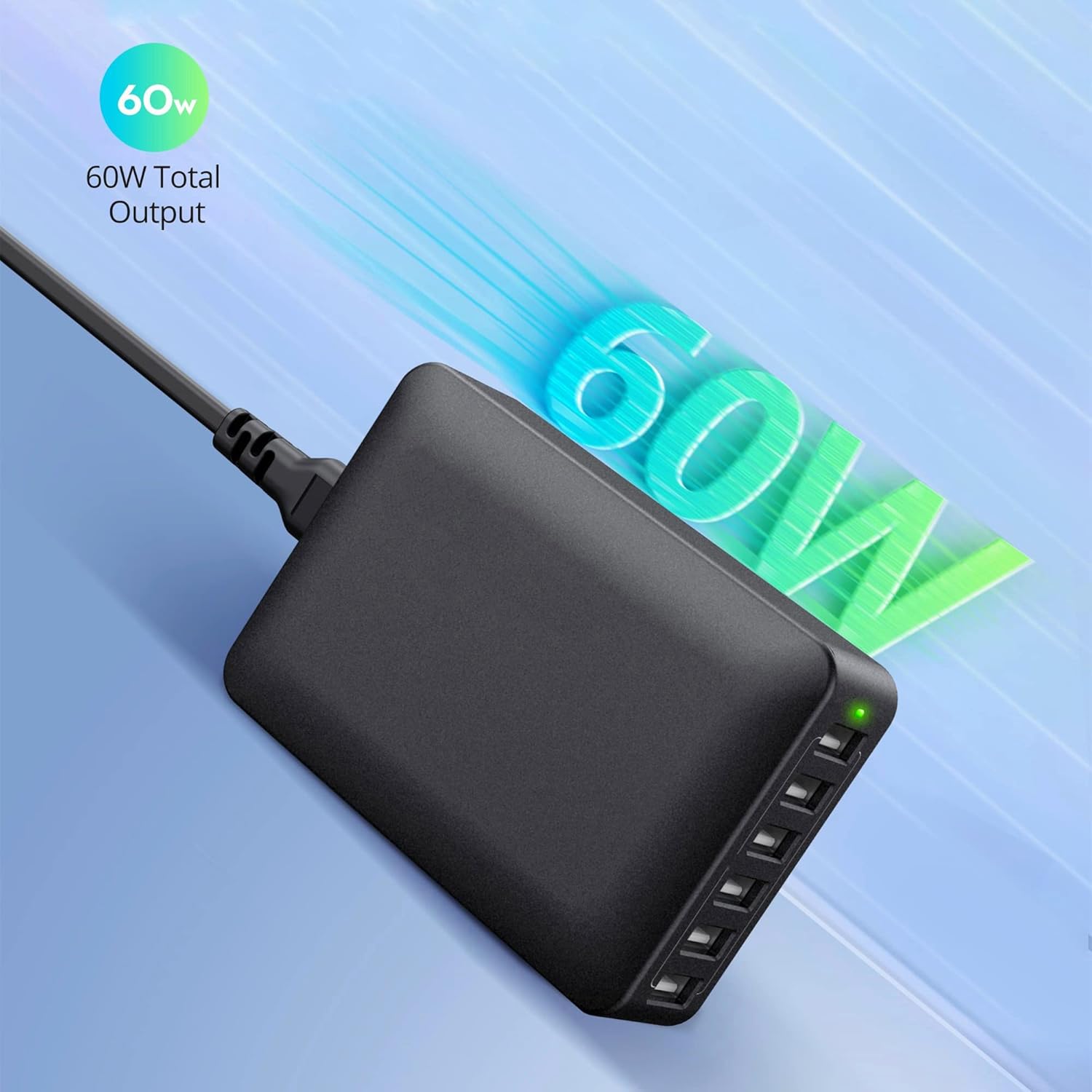 Discount 70% USB Charging Station 60W 12A 6-Port Desktop USB Charger with Multiple Port, USB Charging Hub Compatible with iPhone 13 Pro Max Mini 12 Pro Max 11 X SE, iPad Pro Air Galaxy S21 Tablet Pixel Limited USB Charging Station 60W 12A 6-Port Desktop USB Charger with Multiple Port, USB Charging Hub Compatible with iPhone 13 Pro Max Mini 12 Pro Max 11 X SE, iPad Pro Air Galaxy S21 Tablet Pixel