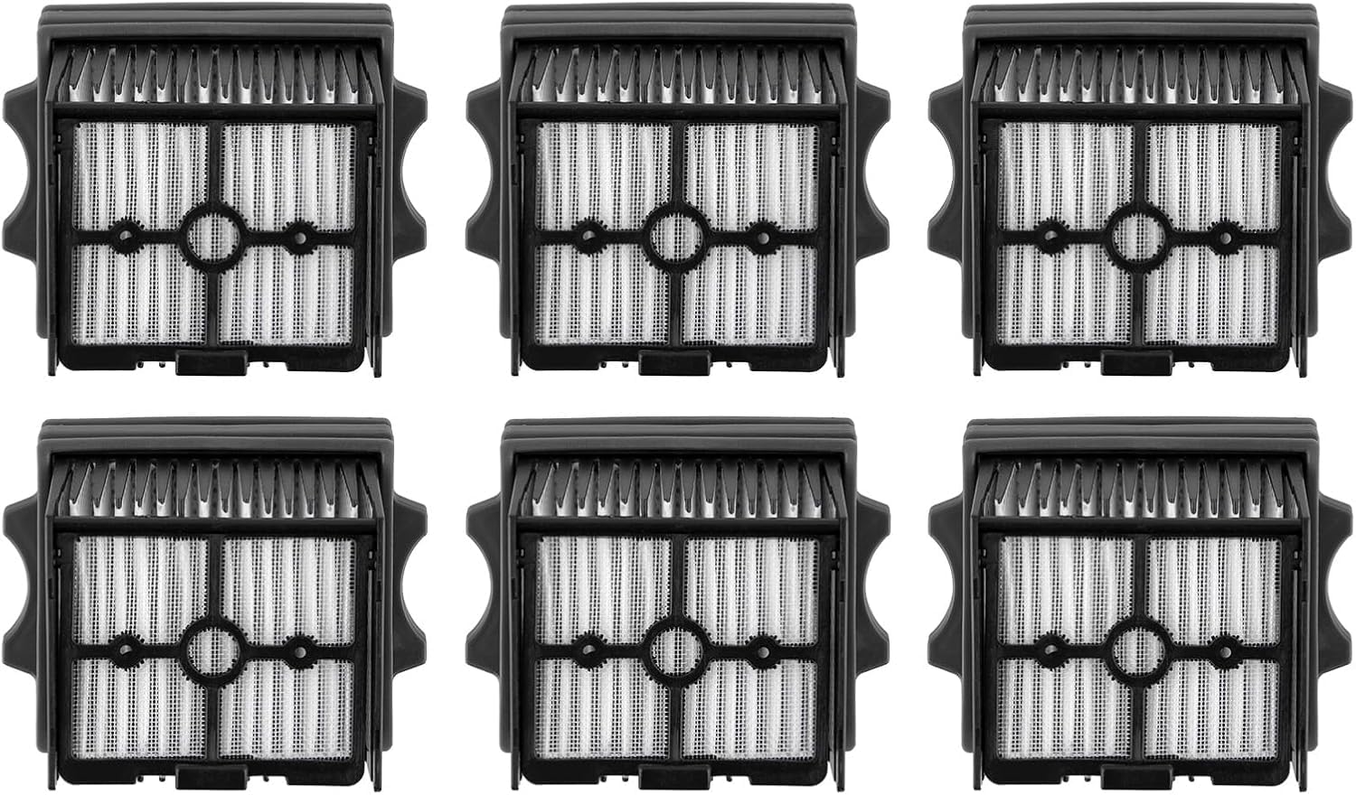 6 sztuk filtrów HEPA do odkurzacza Tineco Floor One Stretch S6/S5 Combo/S9 Artist/Switch S6 części zamienne do odkurzacza na mokro i na sucho