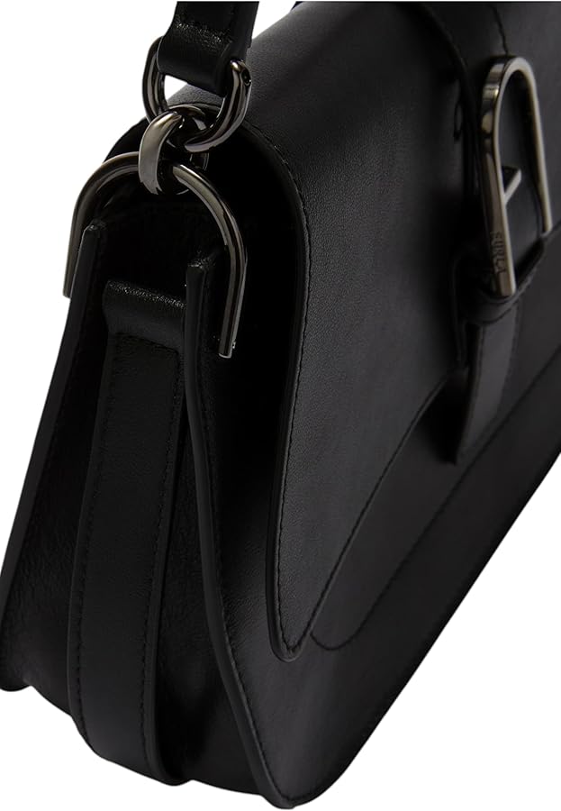 Amazon | [フルラ] FLOW M トップハンドルバッグ ブラック