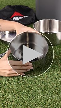 MSR ALPINE 2 POT SET ＋ MSR ALPINE フライパン MSR Alpine Stainless Steel Camping Fry Pan : Amazon.ca