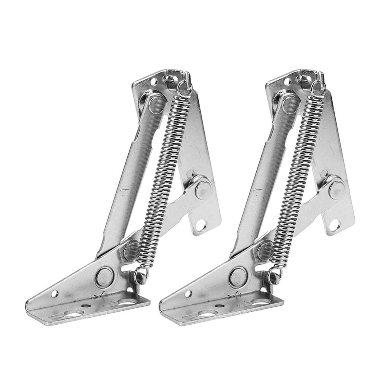 2pcs 80 Degree Folding Spring Hinges, Rust and Corrosion Resistant, for Cabinets, Furniture Hardware Accessories, DIY Products