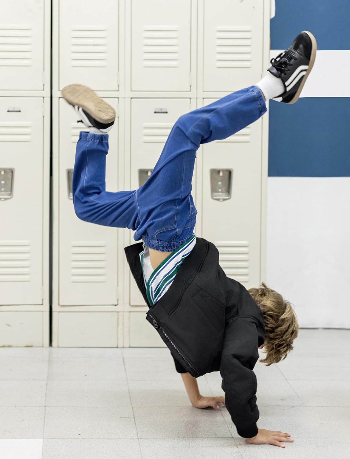 PATPAT Boys Jeans Size 4-14 Years Relaxed Fit Jogger Jeans with Pockets Ultra Stretchy Sweatpant - Image 6