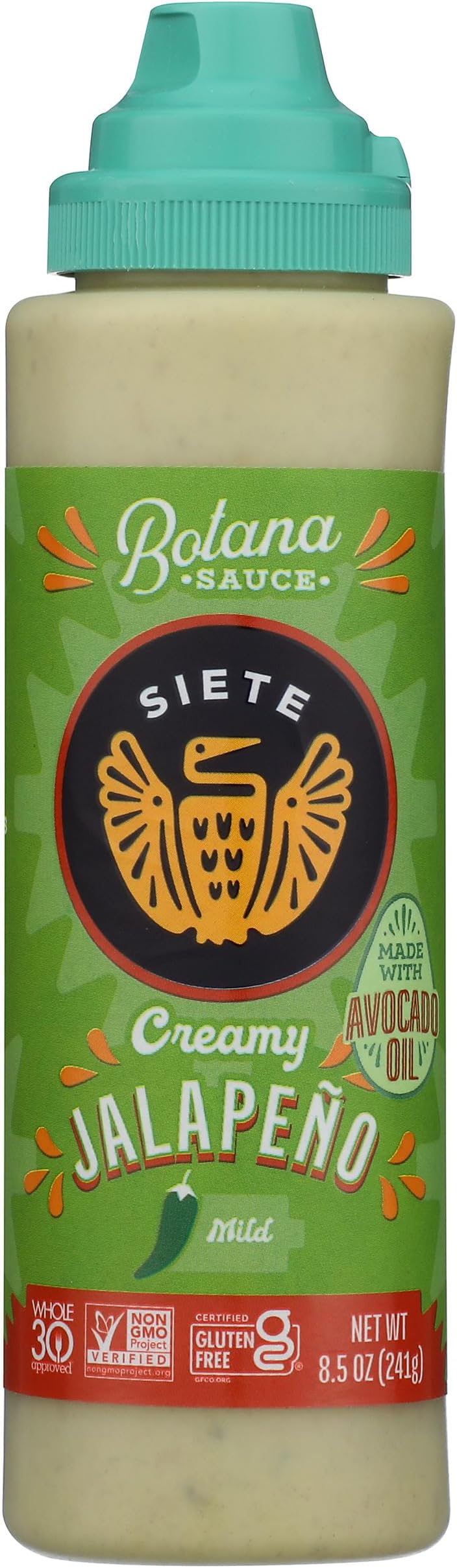 Siete Sauce Botana Jalapeno 8.5 OZ
