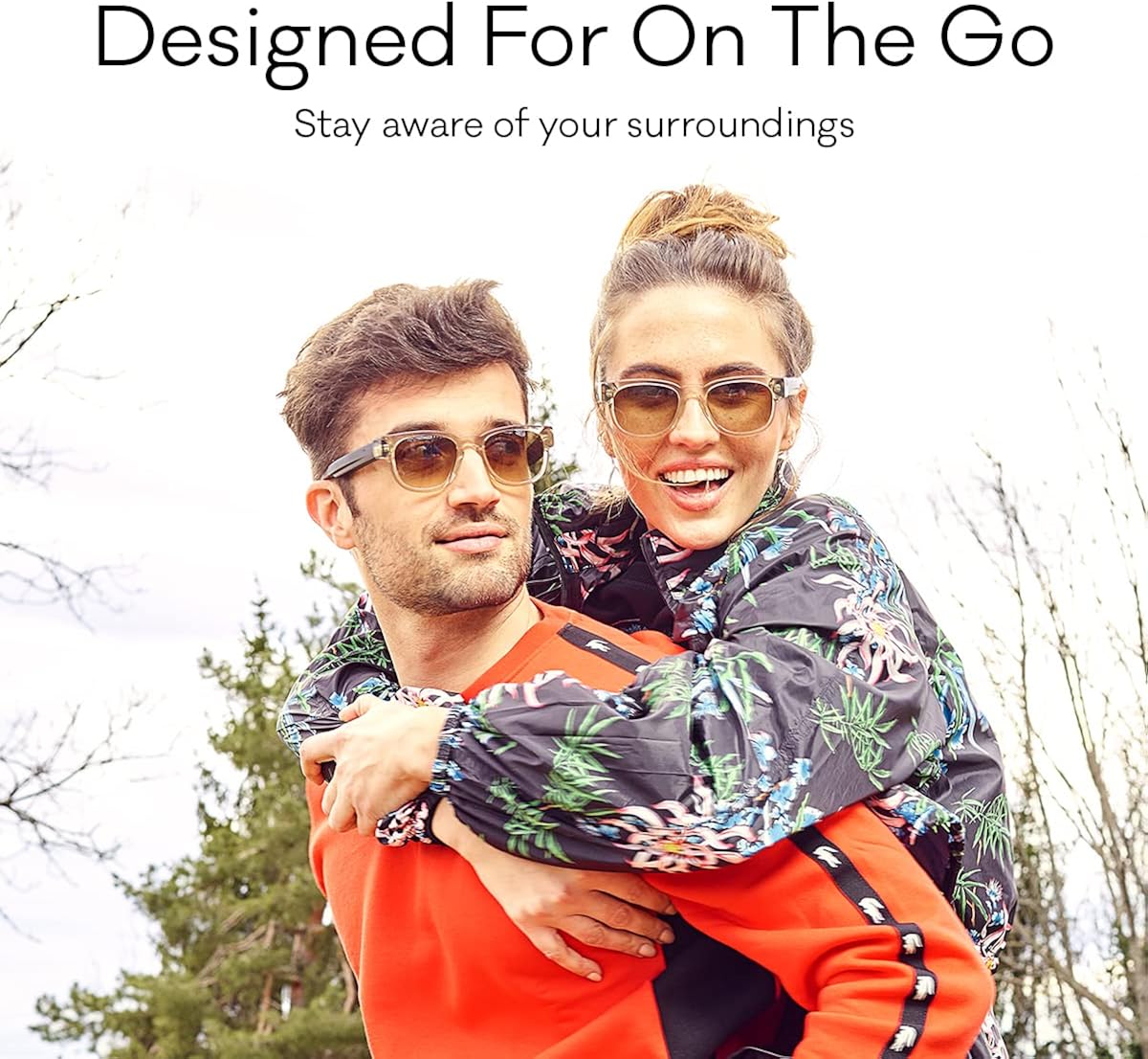 🛒 Flаѕh Sаlе FAUNA Bluetooth Audio Smart Sunglasses - Exceptional Open-Ear Audio with Charging Case - Tinted Lenses Blасk Frіdау Sаlе 2022 FAUNA Bluetooth Audio Smart Sunglasses - Exceptional Open-Ear Audio with Charging Case - Tinted Lenses