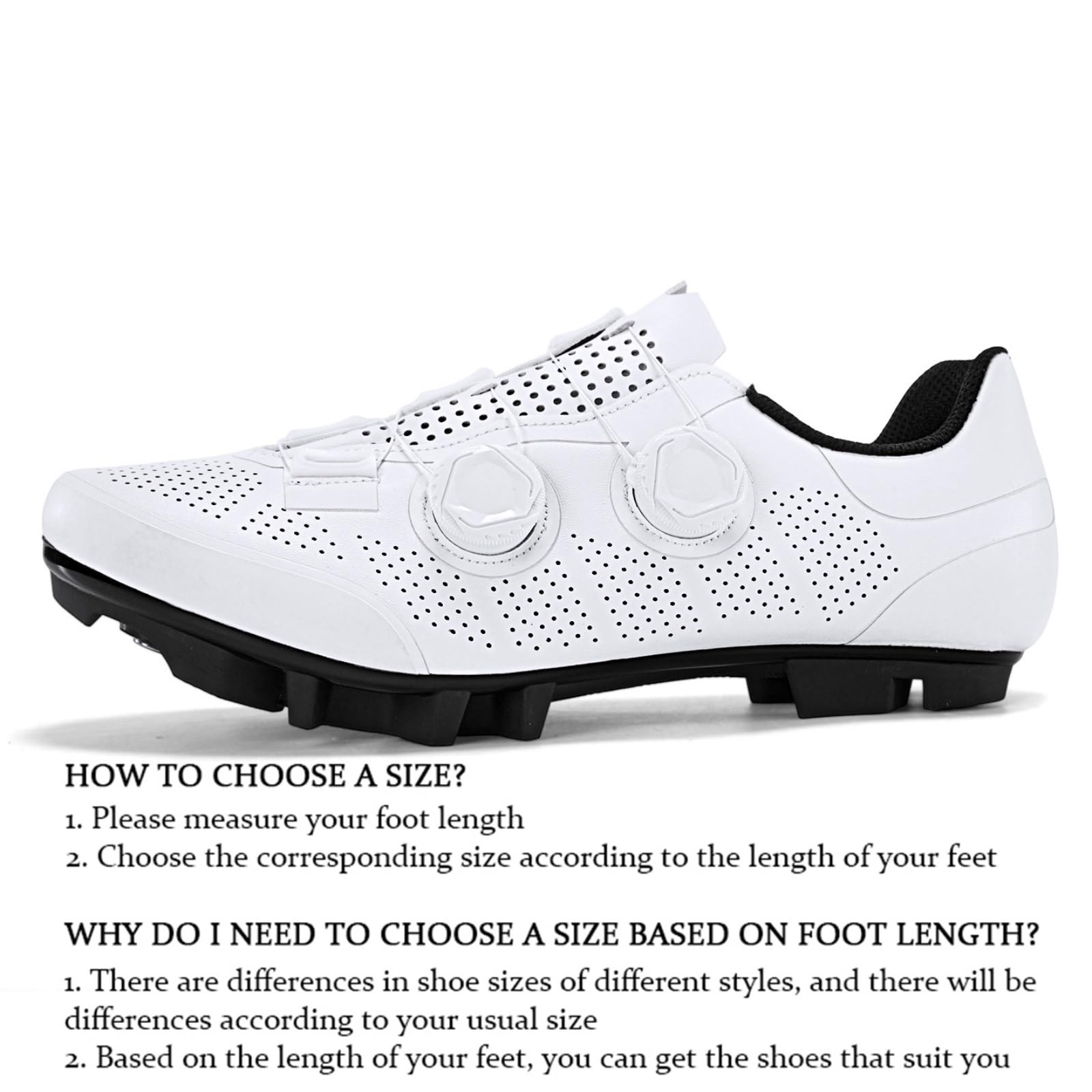JiuQing Zapatillas Ciclismo Montaña Hombre Zapatillas Bicicleta Exteriores