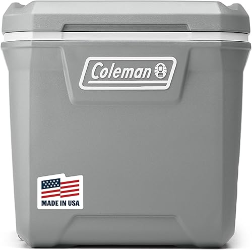 Coleman Enfriador portátil aislado serie 316 con ruedas resistentes, a prueba de fugas con capacidad para más de 100 latas, mantiene el hielo hasta