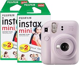Fujifilm Instax Mini 12 Instant Camera with 40 Shot Film Pack - Lilac Pu...