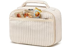 Corduroy Lunch Bag: Insulated Lunch Tote for Kids