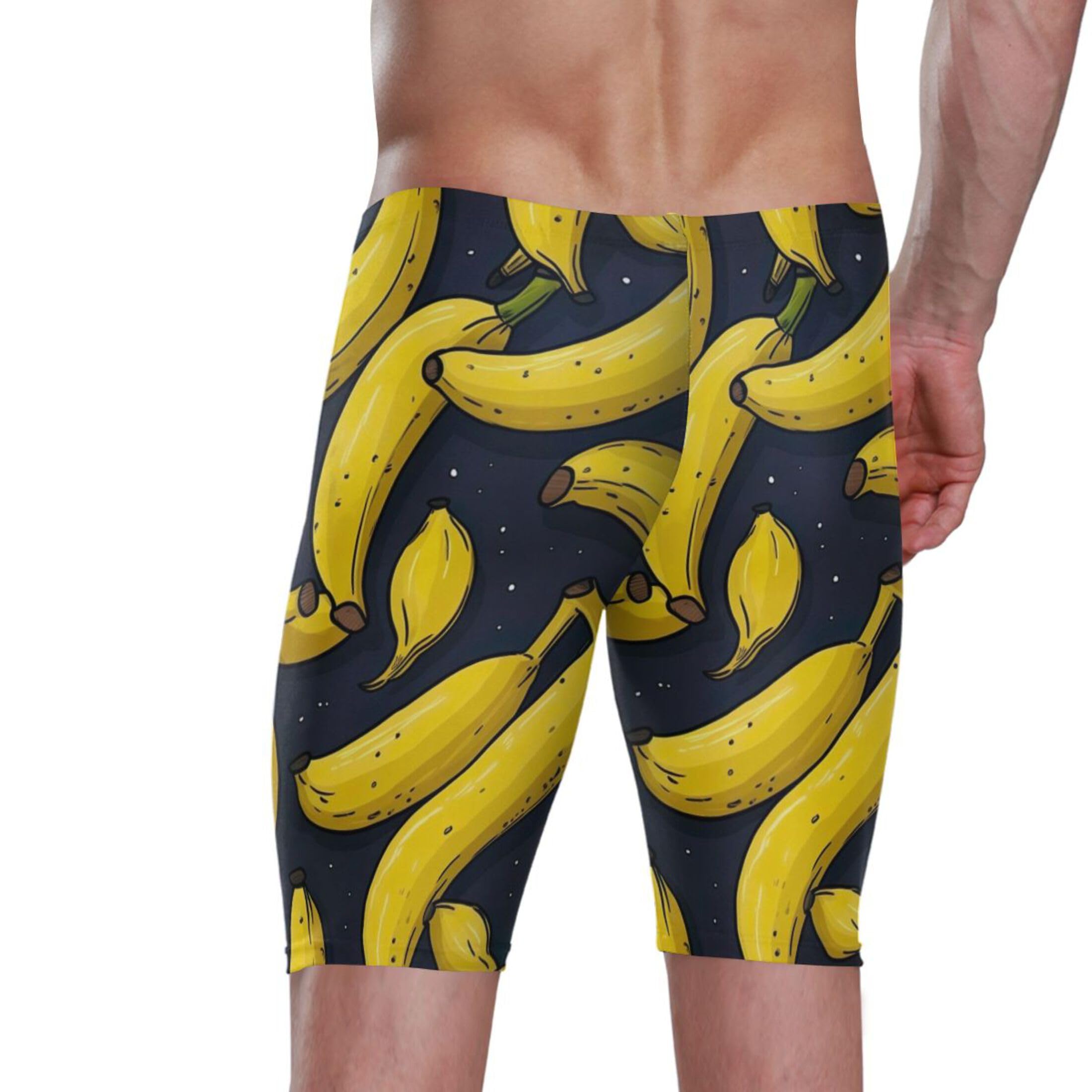 UMIRIKO Banana Fruit Mens Swim Jammers Swimsuit XL B0402119