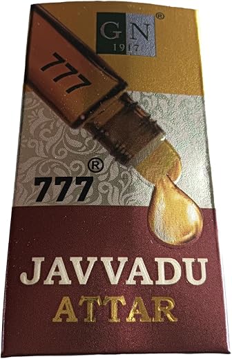 GN Roll on JAVADHU Attar (Unisex) Pack of 6 nos. (each 6 ml) With Dasangam @54-Homam Herbal mooligai Sambirani Dhoop @Java...