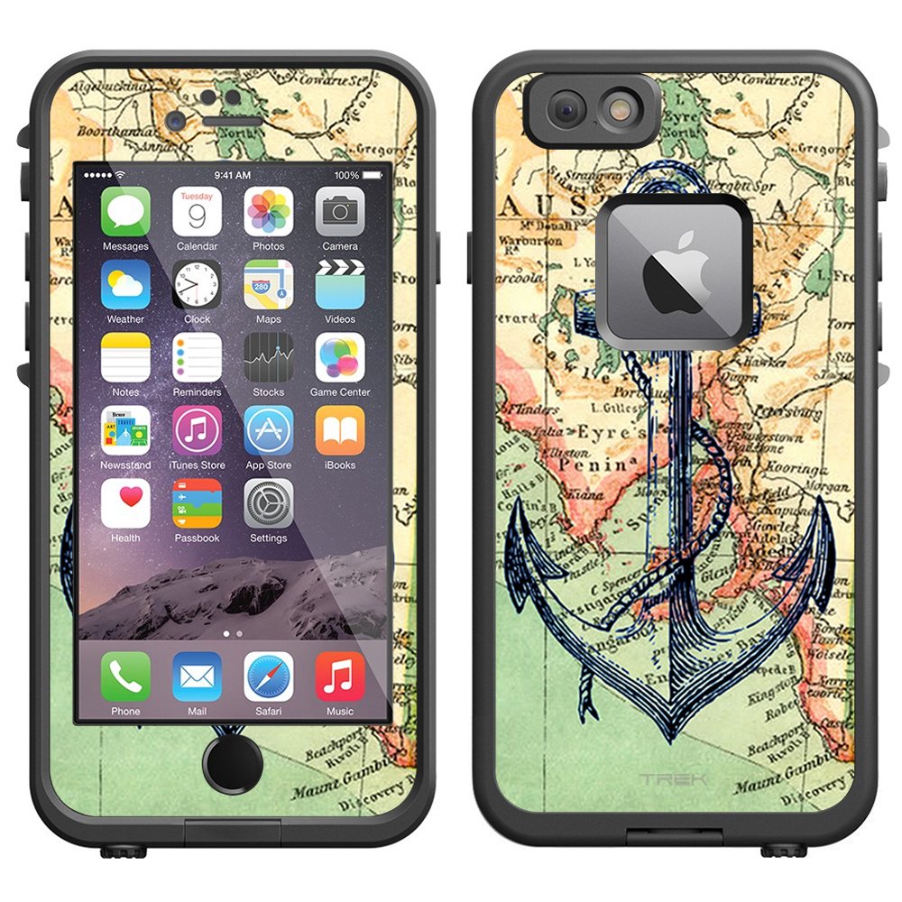 Skin Decal for LifeProof Apple iPhone 6 Case - Nautical Anchor