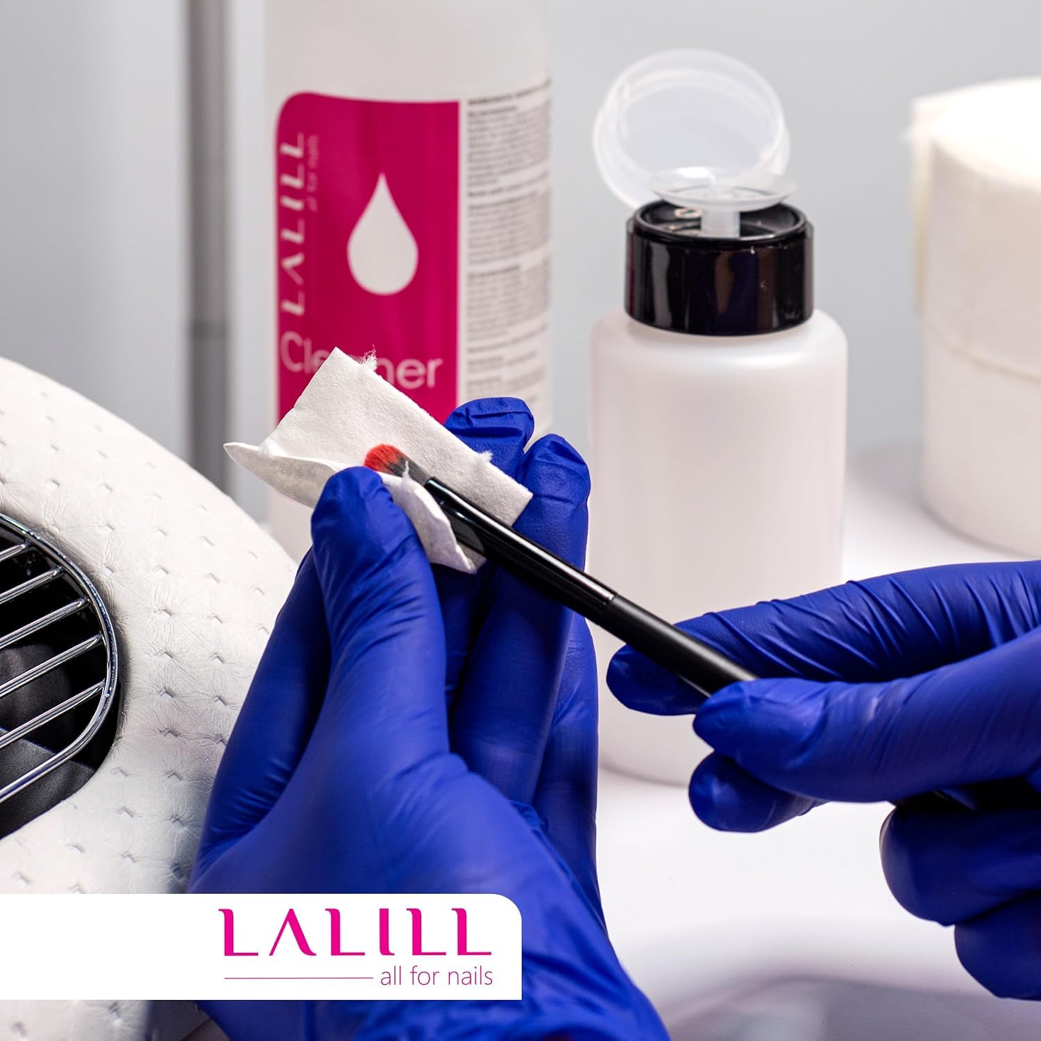 LALILL Nail Cleaner 500 ml – Sgrassatore Unghie UV Gel – Pulitore per Smalto Semipermanente, Gel, Acrilico e Pennelli – Solvente Unghie Professionale