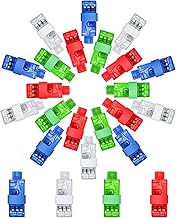 FRIUSATE 24 Pcs LED Finger Lights Finger Flashlights 4 Colors Bright Finger Lamp Finger Clip Lights Toys For Pary Gifts, Party Favors, Live, Raves, Concert Shows