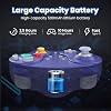 miadore Wireless GameCube Controller for Switch 1 2/Switch Online/OLED/Lite 2.4 GHz USB & NGC Receiver Plug & Play Compatible with GameCube Consoles Windows PC/Mac OS/Raspberry Pi/Steam (Lila)