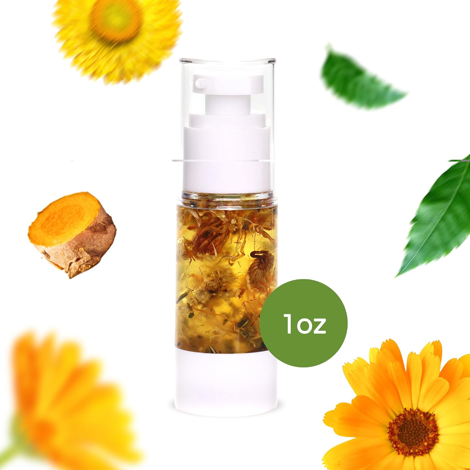 KBs Natural Creation Eczema Body Oil - Nourishing, Soothing Body Oil for Problem Skin, Body Oil Infused with Calendula & Neem Herbs, Relieves Itchy Skin, Softens Dry Skin, Earthy Scent (1-oz)