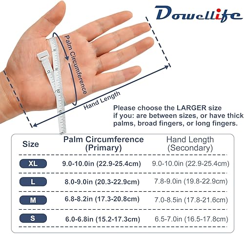 Miniatura 6 de Dowellife - Guantes resistentes al corte, de grado alimenticio, protección de nivel 5, guantes de seguridad para cocina, para chefs, para abrir