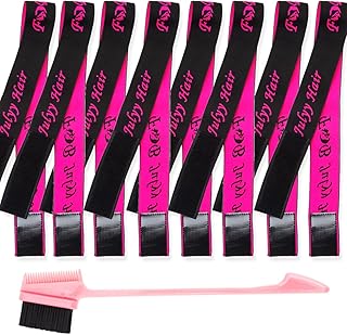 8PCS Lace Melting Band,Elastic Bands for wig,wig band,lace band，elastic bands for wig，lace melting band，wig headband，melting band for lace front, wig band for melting lace (9pcs/pack)