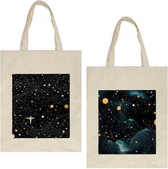 Canvas Tote Bag Easter Bag for Decorating, Heat Transfer, Printing, DIY, Crafts