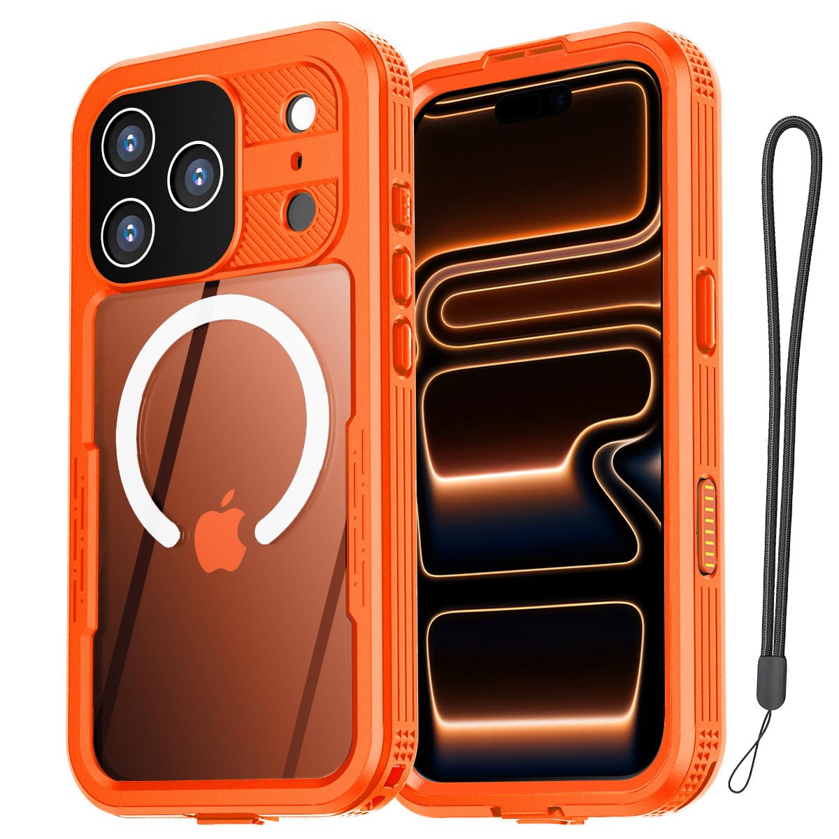 My case iPhone17pro max 用　値下げ可能 Amazon.co.jp: AICase iPhone 17 Pro Max用防水ケース+MagSafe対応