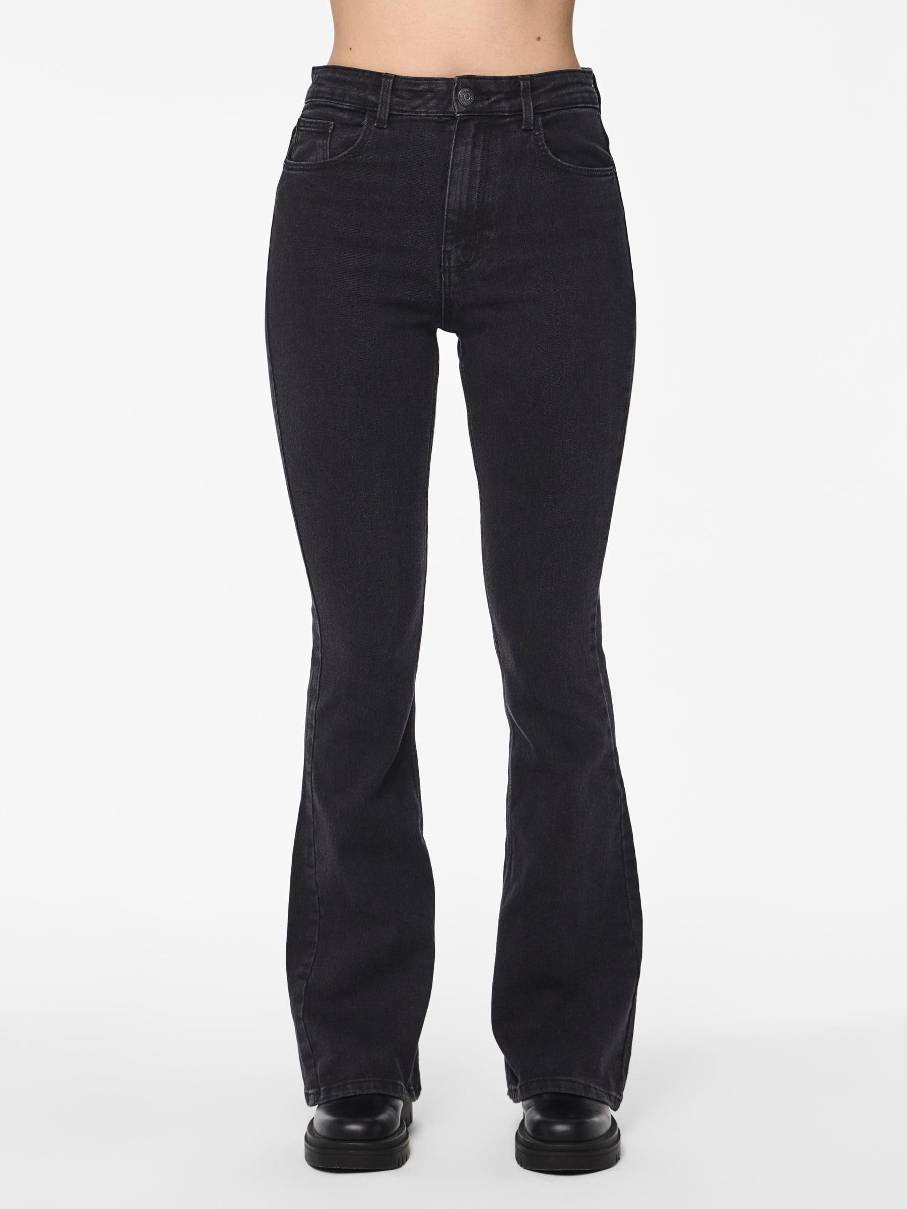 PIECES Female Flared Jeans PCPEGGY HW