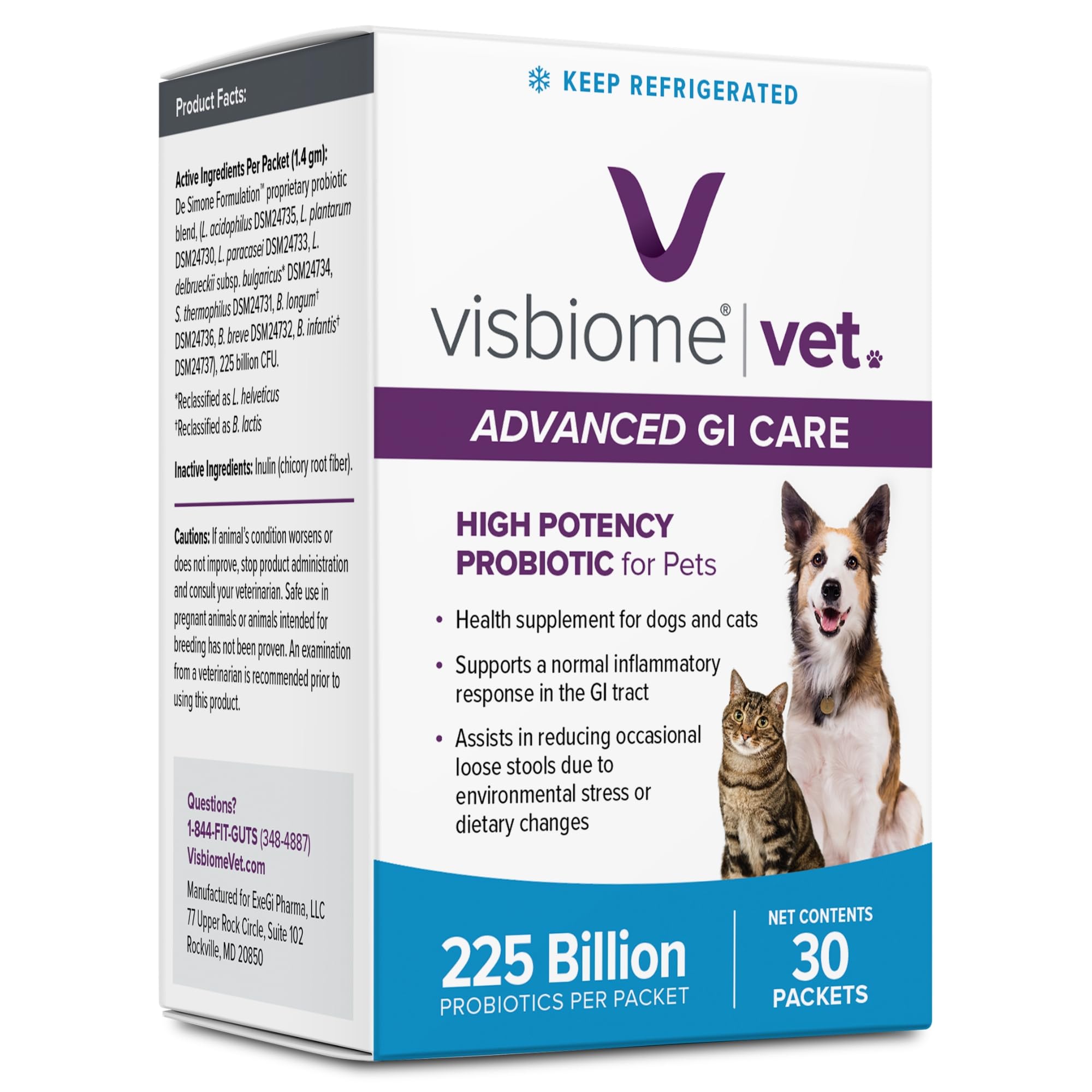 Visbiome Vet Advanced GI Care Probiotic