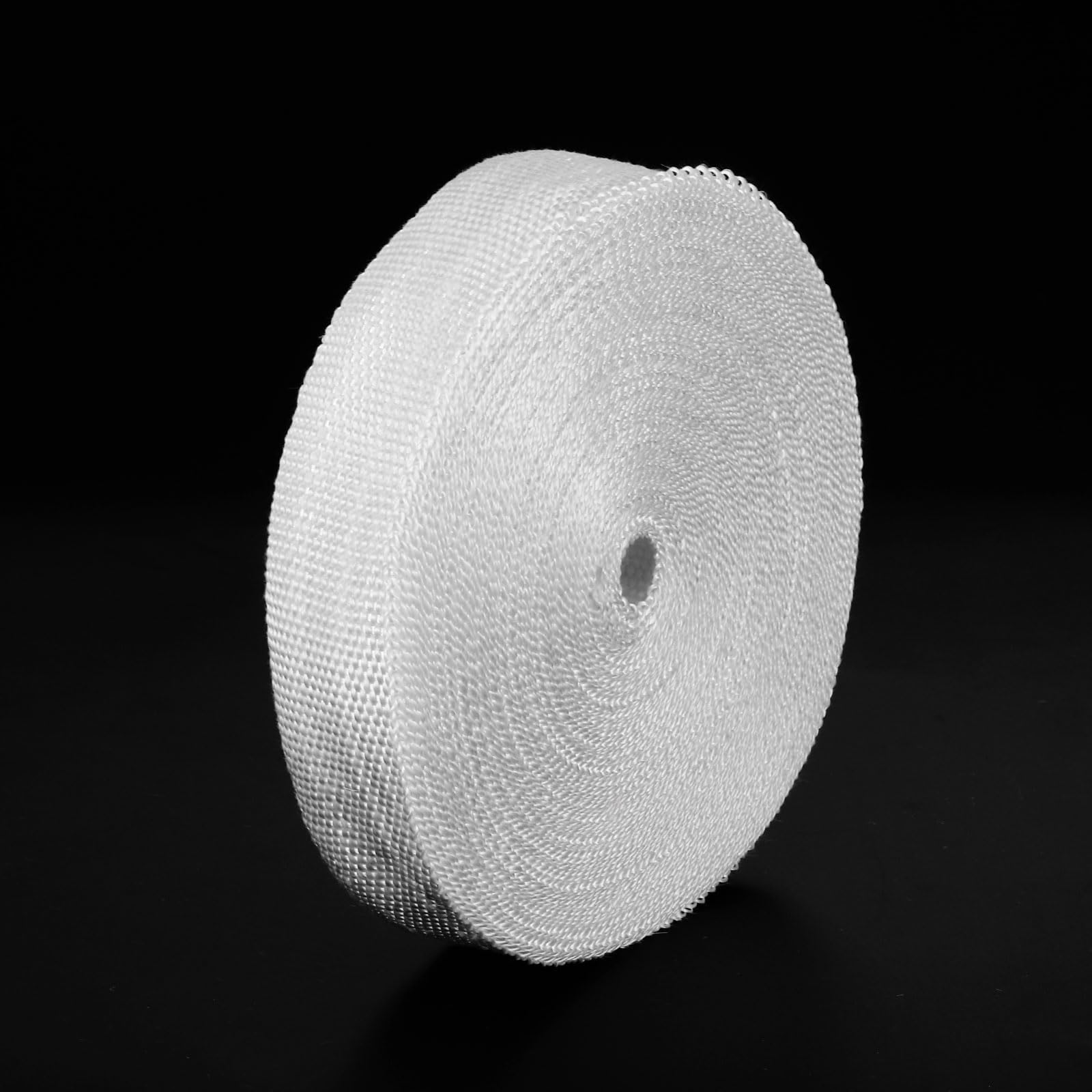 QUARKZMAN 1pz Nastro in Tessuto di Fibre di Vetro 30m(33 Iarde) x50mmx1,5mm in Vetroresina E Nastro in Tessuto Fibre Vetro Rete Tessuto Fibre Vetro Isolante per Rinforzo Riparazione