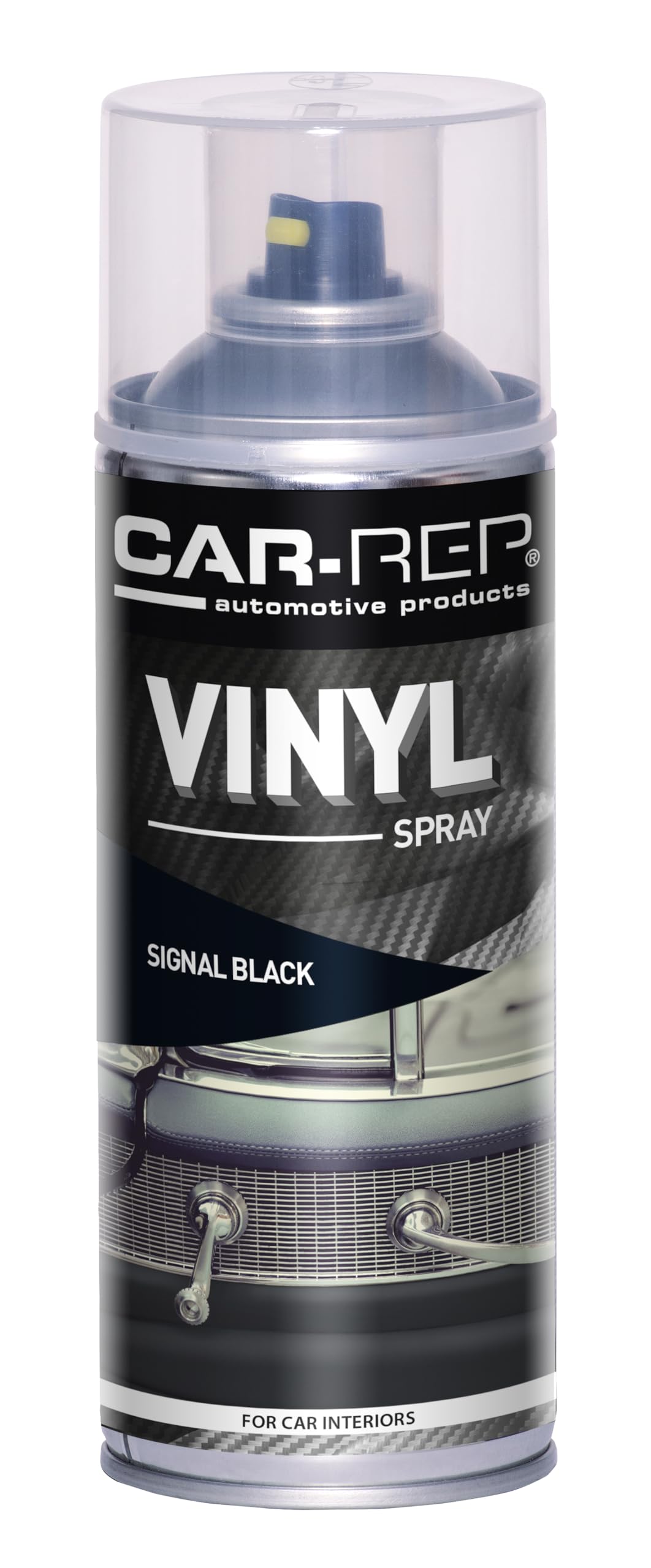 CAR-REP Vinyl RAL9004 Signal Black Spray Paint 400mL Fast-Drying Durable Finish