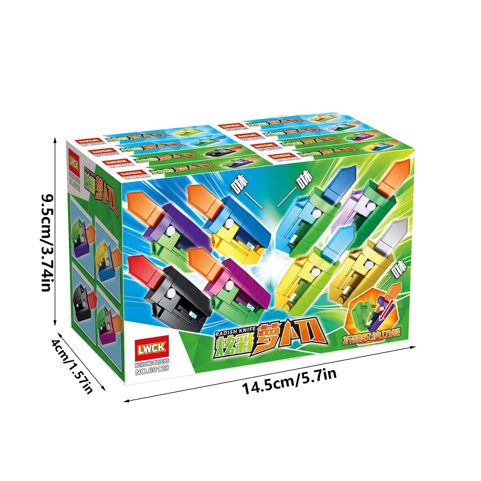 Amazon | ニンジンナイフのおもちゃ - 子供向けストレスおもちゃ 8 個