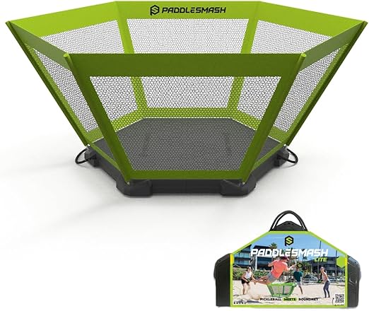 Pickleball Yard Game As Seen on Shark Tank - Beach, Backyard, Tailgate & Lawn, Outdoor Activities for Adults and Family - Easy Assembly