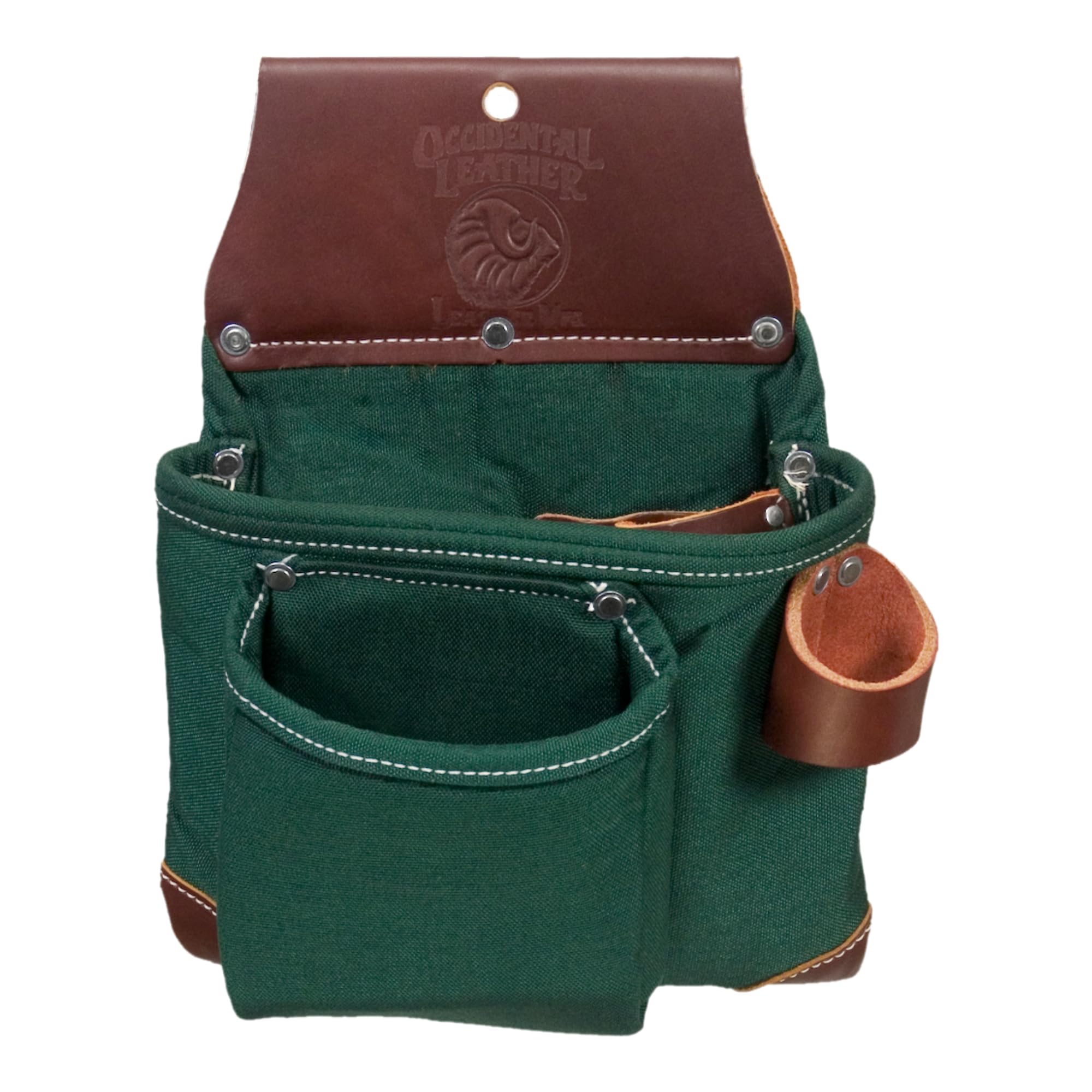 Occidental Leather OxyLights 2 Pouch Tool Bag - 9 Pockets Tool Holders - Made in USA
