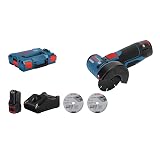 Bosch Professional system 12V: akumulatorowa szlifierka kątowa GWS 12V-76 & Bosch Professional 1x Tarcze tnące EXPERT Carbide Multi Wheel