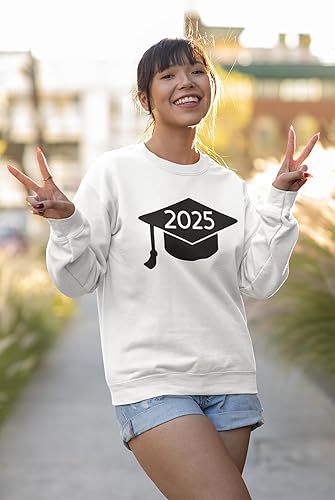 Miniatura 4 de 2025 Graduation Cap Iron On Decal, Heat Transfer Patch, HTV Graphic Class of 2025 Tshirt Sticker, DIY Crafts, Pick Size Color, Iron-On Almost