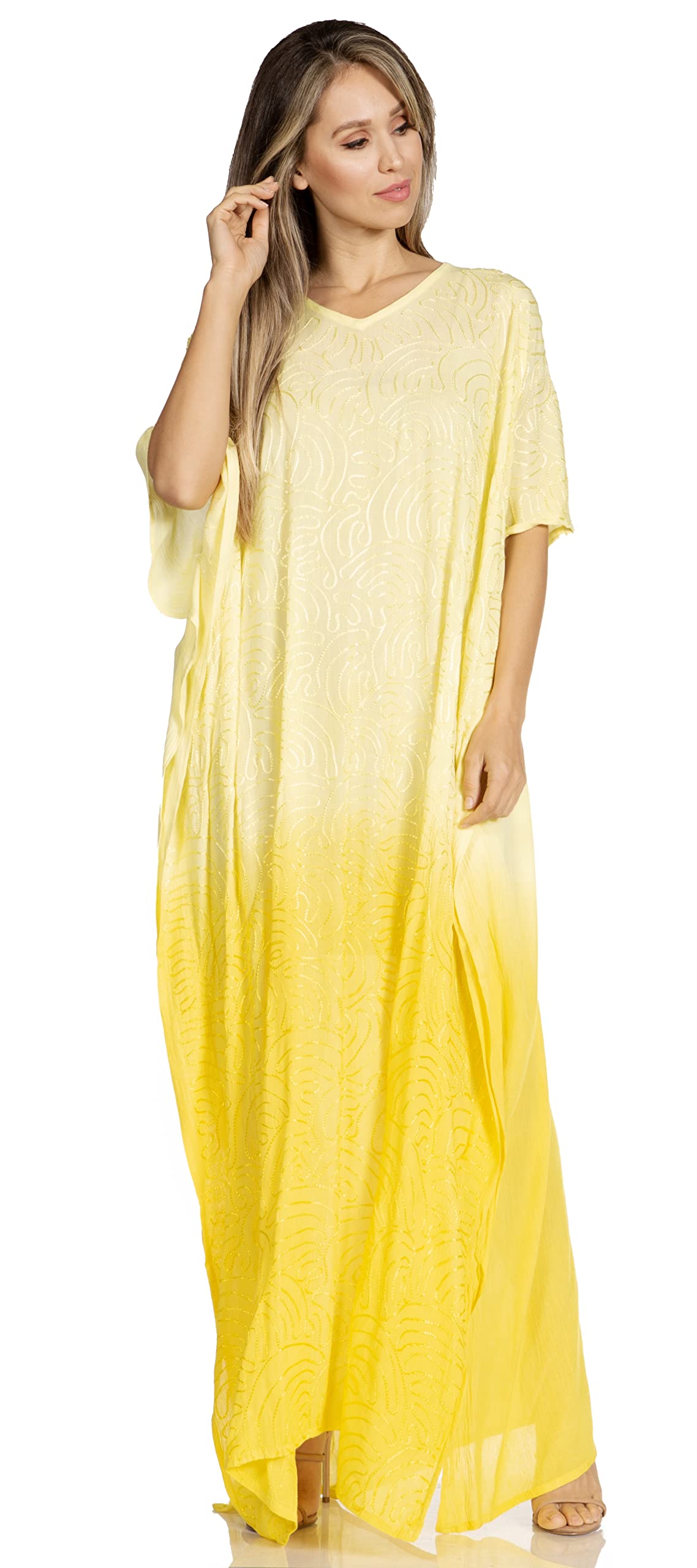Sakkas Pilar Petit Robe décontractée à Manches Longues pour Femme