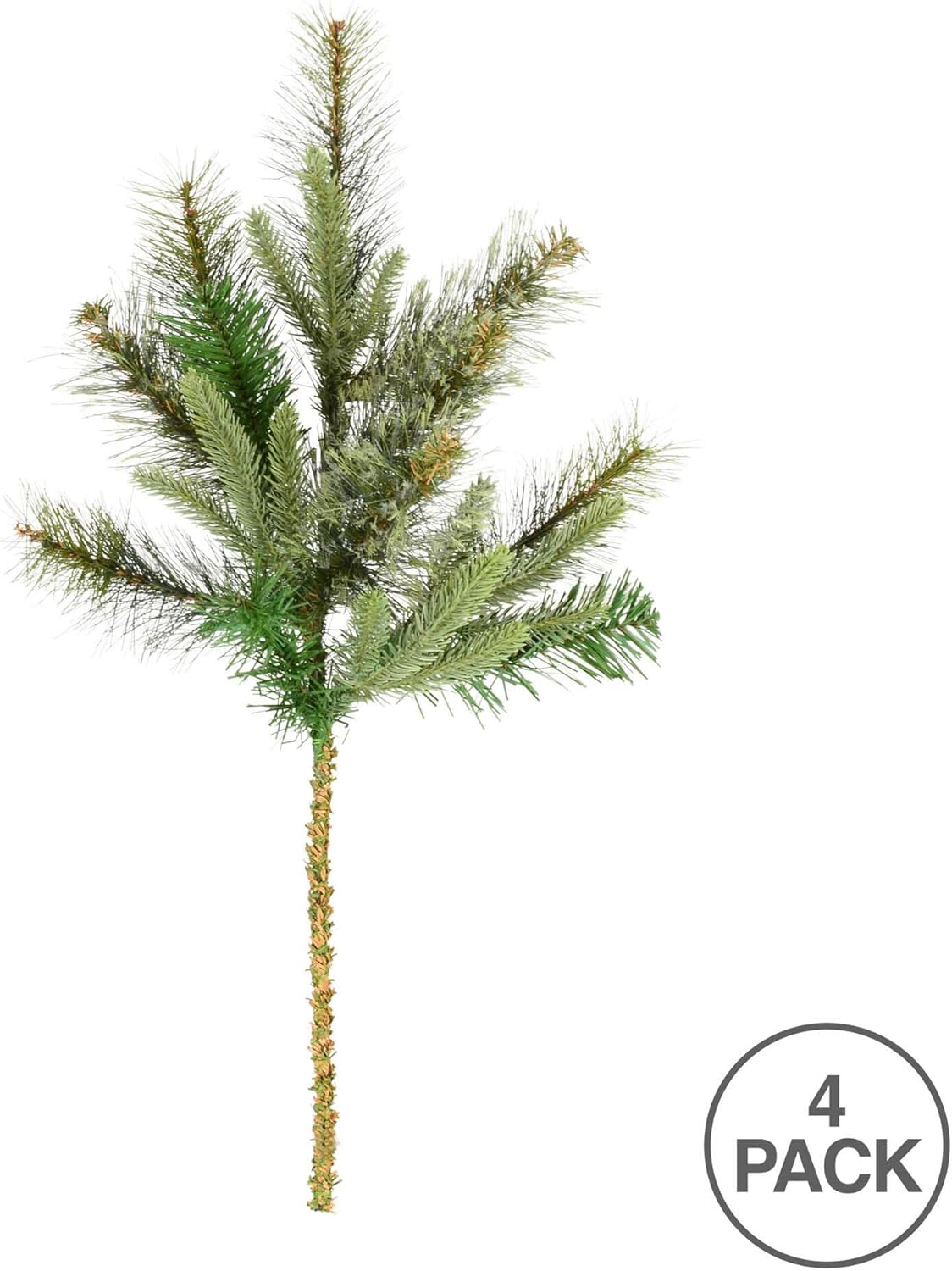 Vickerman 18" Cashmere Pine Artificial Christmas Spray. Includes 6 Sprays per Pack.