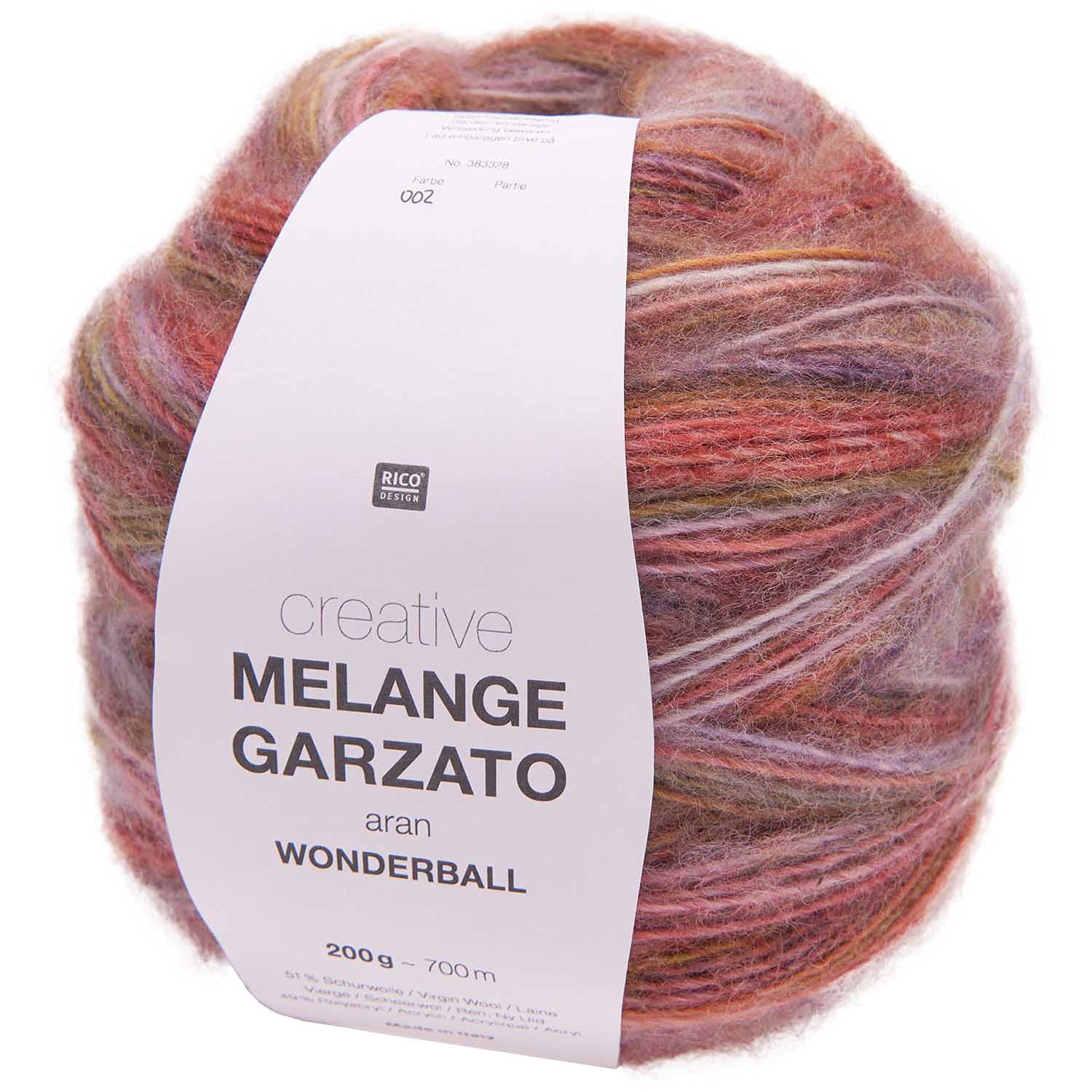 Laine Rico Design pour tricoter un pull d'hiver chaud et moelleux coloris Baies