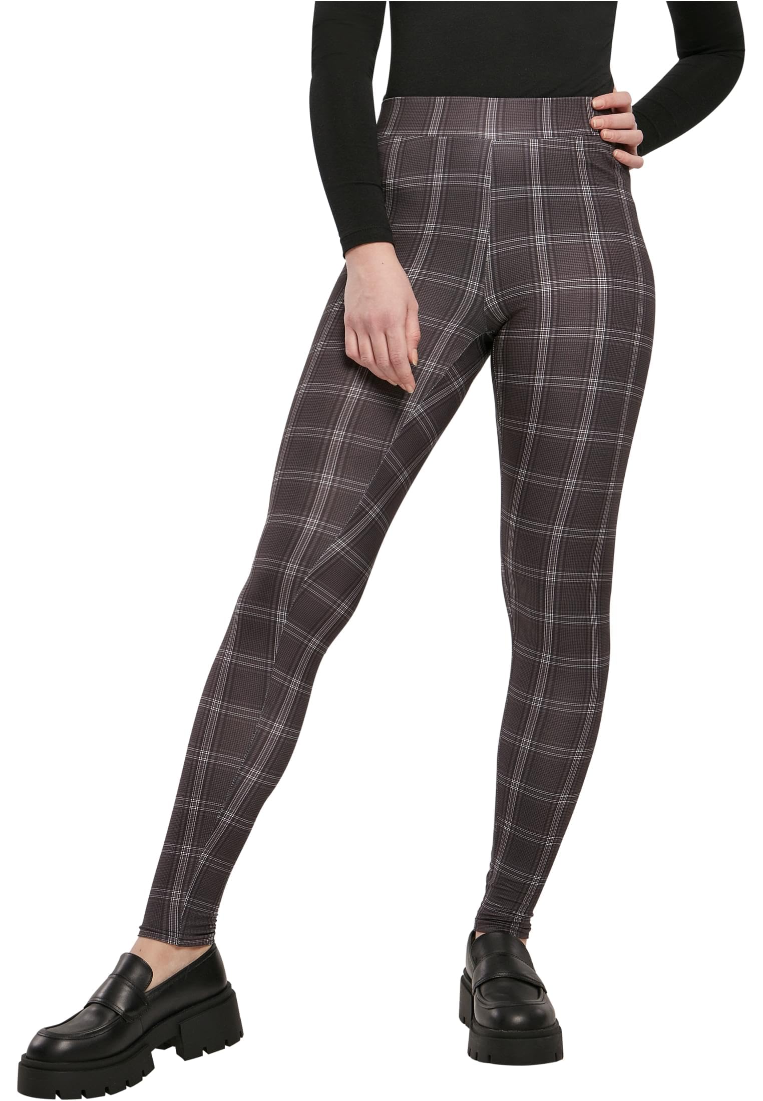Urban Classics Women's Noir Legging Woman Soft Aop