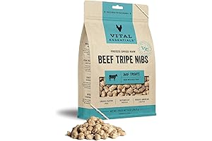Vital Essentials Beef Tripe Freeze-Dried Raw Single Ingredient Dog Treats