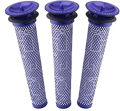 3 Pack Pre Filters for Dyson DC58, DC59, V6, V7, V8. Replacements Part # 965661-01. 3 Filters Kit for Dyson Filter Replacements