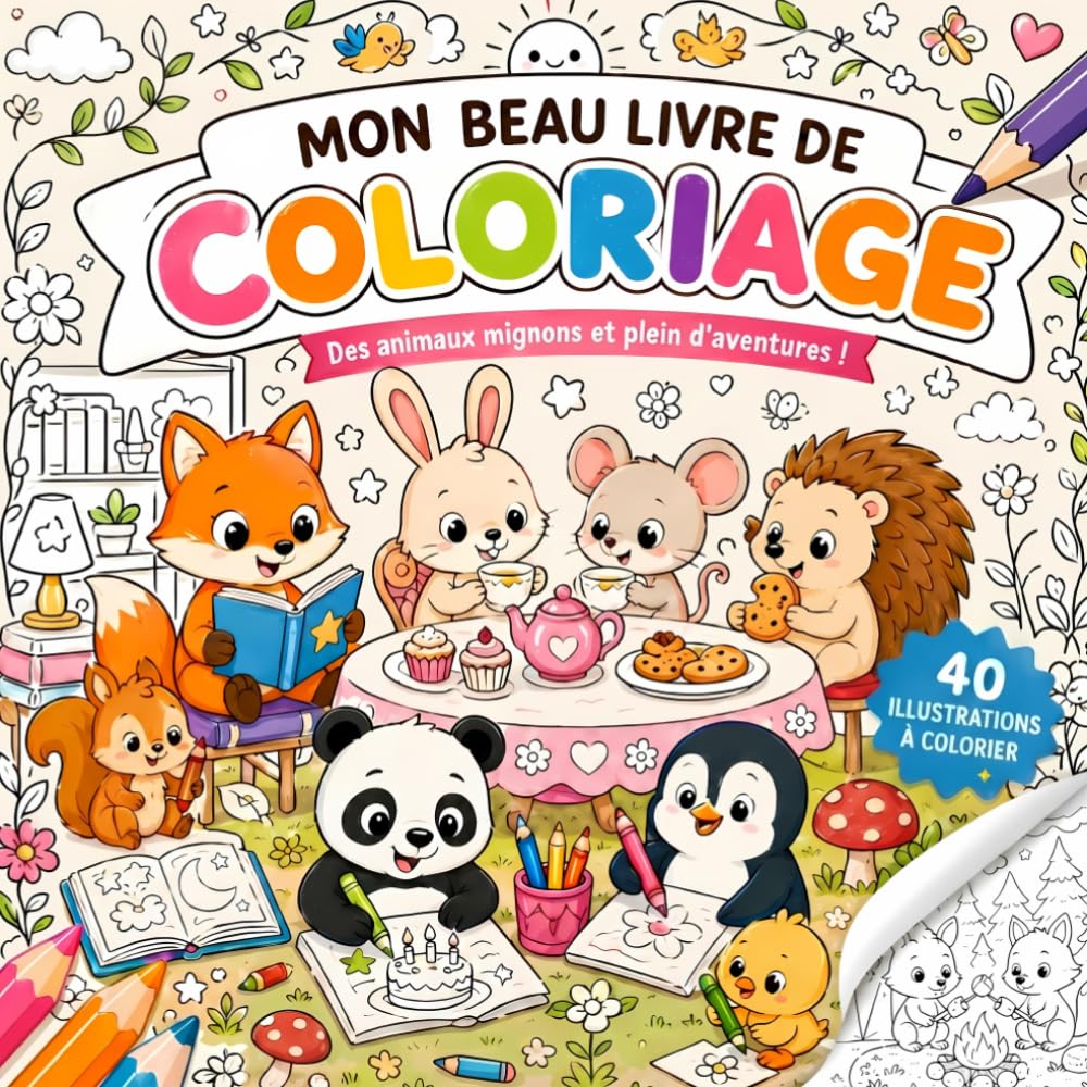 Mon beau livre de coloriage