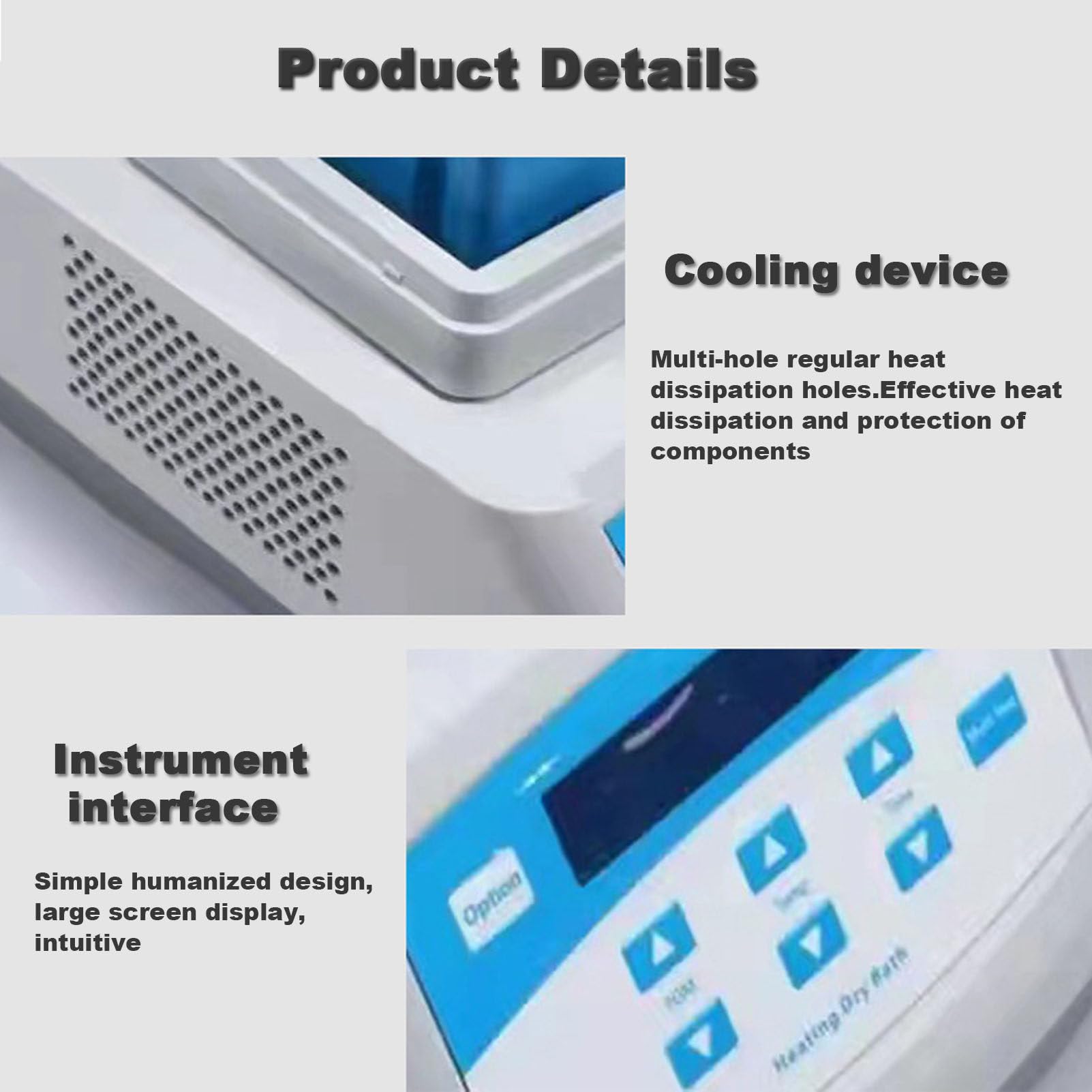 Macchina professionale per il riscaldamento del gel, riscaldatore portatile per gel da 12 x 5 ml, strumento da laboratorio per la produzione di gel da banco, bio-riempitivo al plasma con display dig
