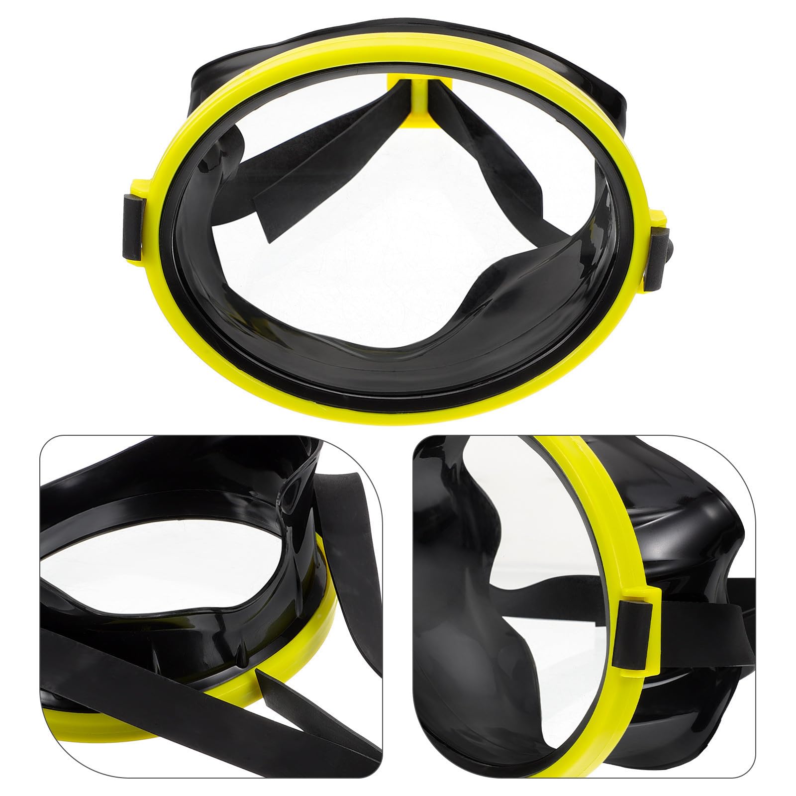 OSALADI 5 Piezas Máscara de Buceo Portátil Diseño Ergonómico y Resistente para Actividades Acuáticas y Snorkel Seguro