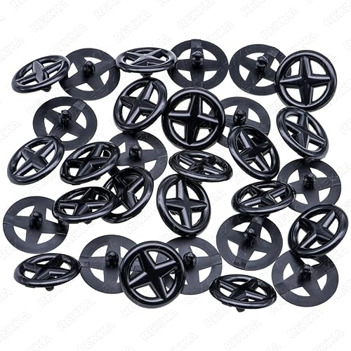 Miniatura 7 de Rexka Clips de retención de aislamiento de capó para Nissan 65832-F5000 65846-30F00