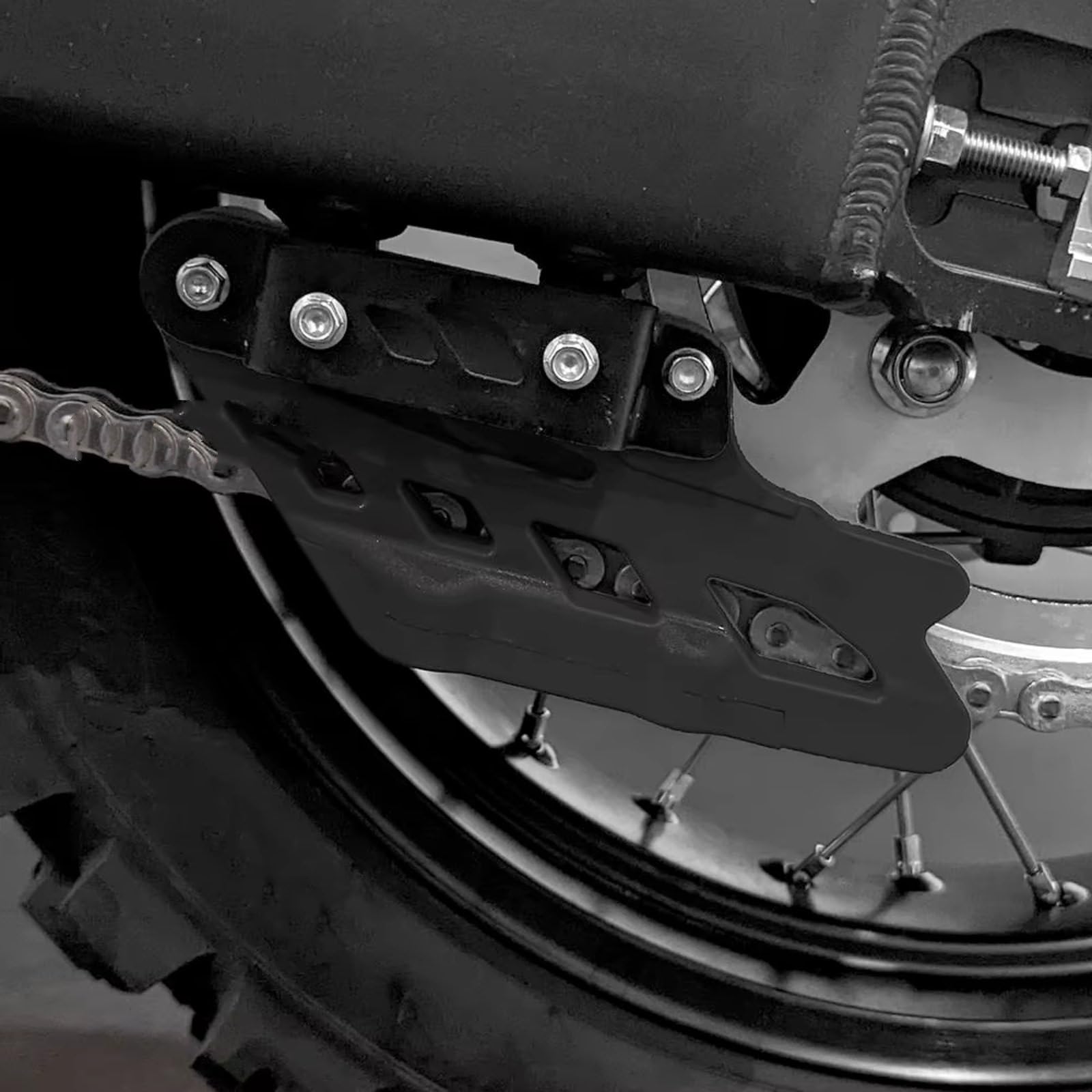 Tendicatena Moto Compatibile Con XL750 Per Transalp 2023-2024 Moto Protezione Catena Guida Protezione Tenditore Guida Catena Cursore Catena Custodia Protezione