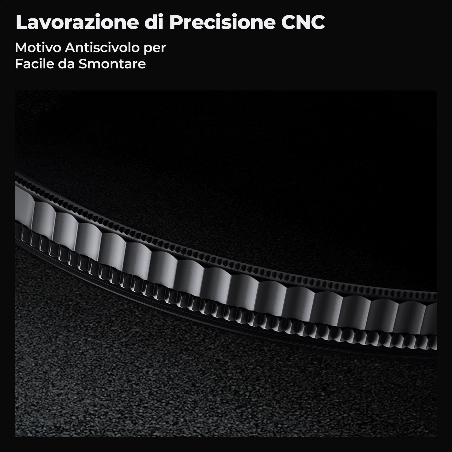 K&F CONCEPT Nano-Xcel 77mm Filtro Polarizzatore Circolare Filtro CPL, Filtro Polarizzatore in Vetro Ottico con 28 Strati Rivestimento Nano