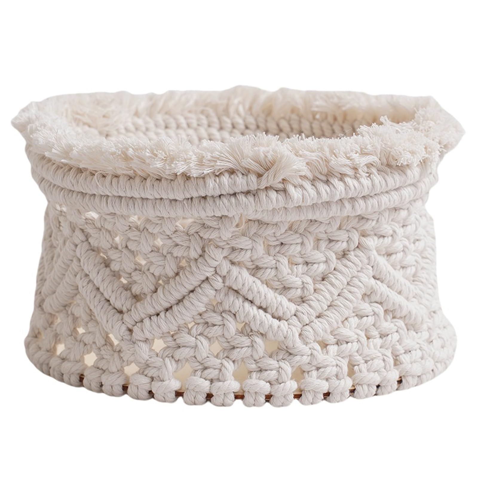 Kalttoy White Woven Laundry Storage Basket Storage Organizers Holder Basket For Bedroom Living Room And Bathroom Decorative Baskets