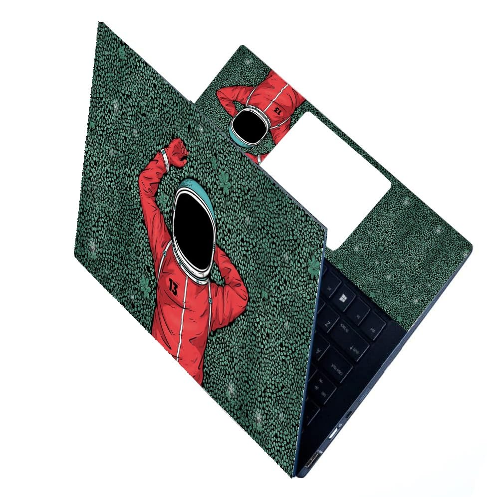 Image of Full Laptop Skin Stickers HD Quality Sticker for Laptops Upto 15.6 inch (Dustproof|Waterproof|Scratchproof|Reusable) - BE Astro POP FL