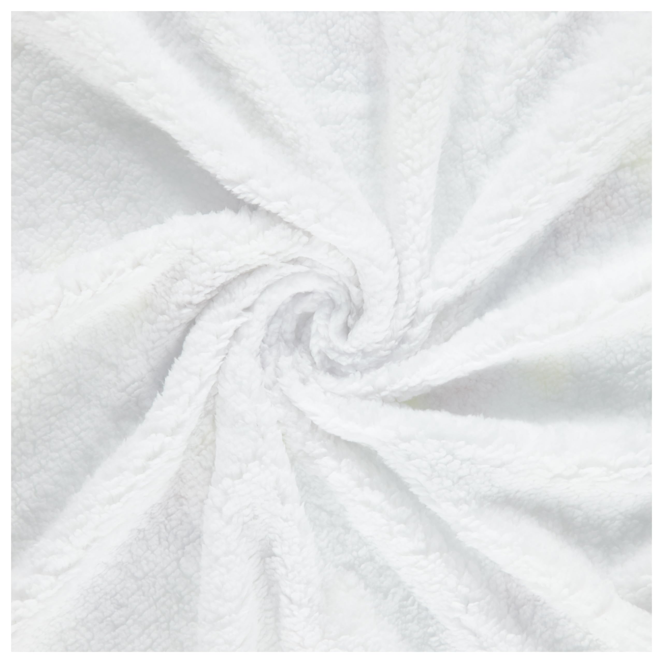 Disney Coperta per neonati in visone e sherpa double-face, ultra morbida e soffice, in visone, per neonati, misure 30 x 35 cm